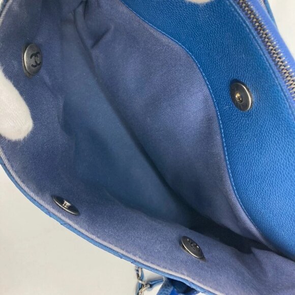 CHANEL Tote Bag Hand Bag CC Mark Matelasse Quilted Chain 2WAY Shoulder Bag - Picture 11 of 14